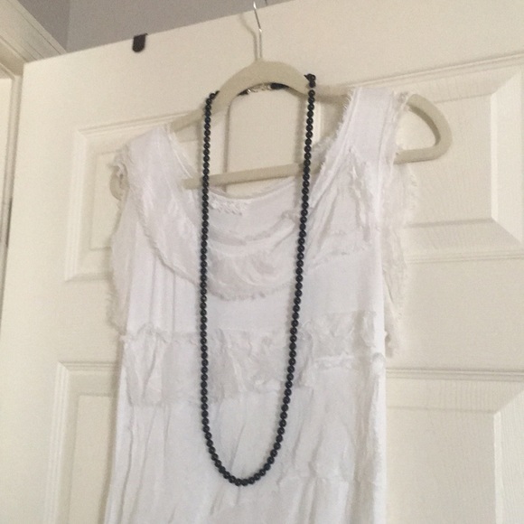 Black Onyz necklace with Sterling Silver clasp. - Picture 10 of 16